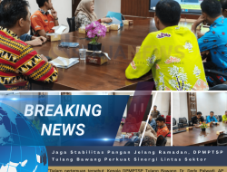 Jaga Stabilitas Pangan Jelang Ramadan, DPMPTSP Tulang Bawang Perkuat Sinergi Lintas Sektor