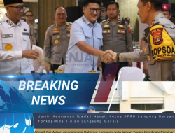 Jamin Keamanan Ibadah Natal, Ketua DPRD Lampung Bersama Forkopimda Tinjau Langsung Gereja