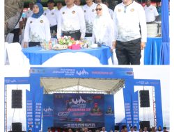 Marines Aquathlon 2025 Pangkormar Cup Sukses Digelar di Lampung, Hj. Hanifah Apresiasi Dampak Positif Bagi Daerah