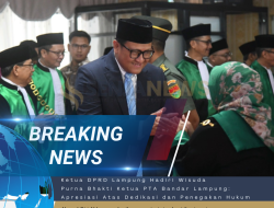 Ketua DPRD Lampung Hadiri Wisuda Purna Bhakti Ketua PTA Bandar Lampung: Apresiasi Atas Dedikasi dan Penegakan Hukum