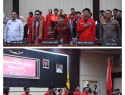 GMNI Lampung Gelar Pelantikan DPD dan KTD Raya, DPRD Dukung Pembangunan Karakter Kepemimpinan Mahasiswa   