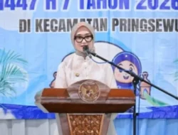 Wagub Lampung Jihan Nurlela Hadiri Safari Ramadan 1447 H di Pringsewu, Ajak Refleksi dan Salurkan Bantuan   