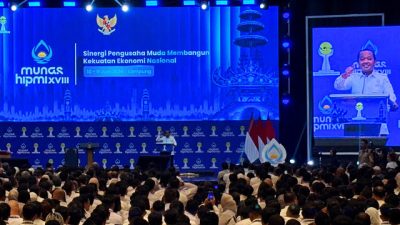 Bahlil Lahadalia Puji Gubernur Mirza: Kader Gerindra Top, Jebolan HIPMI Berkarakter Baik