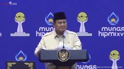 Buka Munas HIPMI di Lampung, Prabowo Bilang Sudah Kenal Semua Karakter Pengusaha Muda