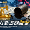 Dompet Bisa Kena Imbas? Dolar Tembus Rp18.089, Harga Minyak Dunia Melonjak!